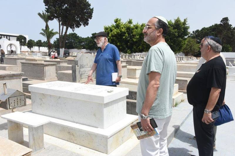 maroc rabat av hassan II cimetiere juif nouveau tombe harroch yahya victor ZBL 7270